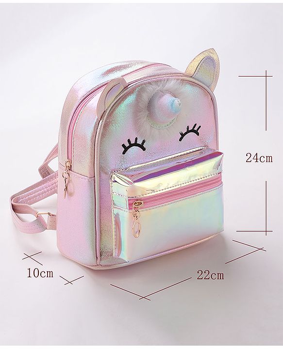 Babyhug Fashion Backpacks Free Size- Peach