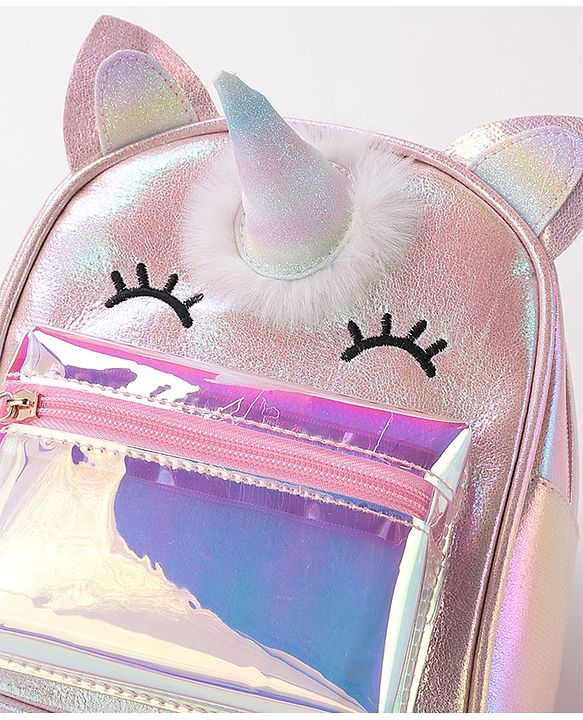 Babyhug Fashion Backpacks Free Size- Peach
