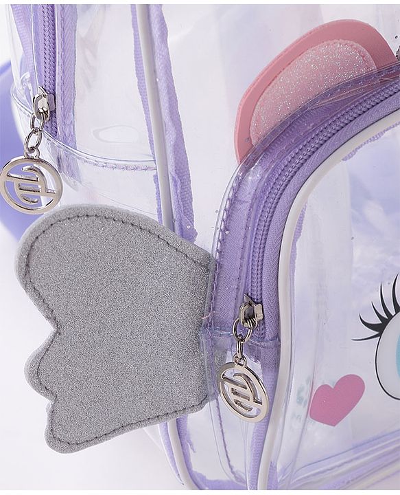 Babyhug Fashion Backpack Free Size- Purple