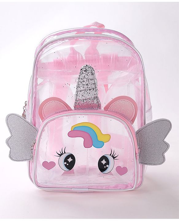 Babyhug Fashion Backpack Free Size- Pink