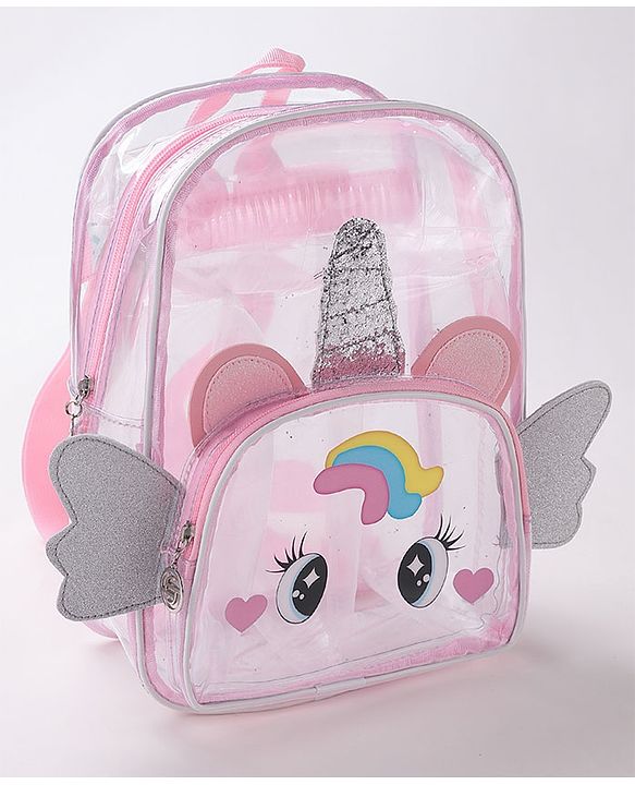 Babyhug Fashion Backpack Free Size- Pink
