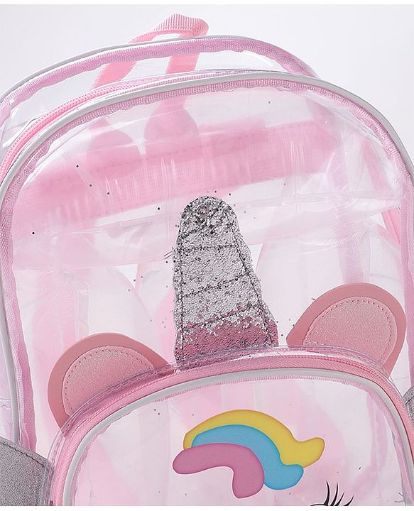 Babyhug Fashion Backpack Free Size- Pink