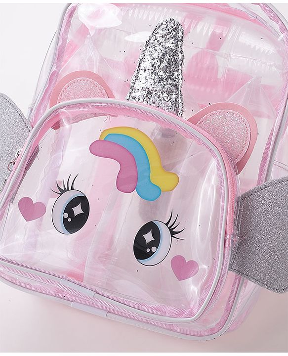 Babyhug Fashion Backpack Free Size- Pink