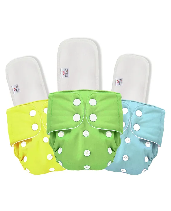 MYLO Baby Reusable Cloth diapers + Insert Pad, Adjustable, Oeko