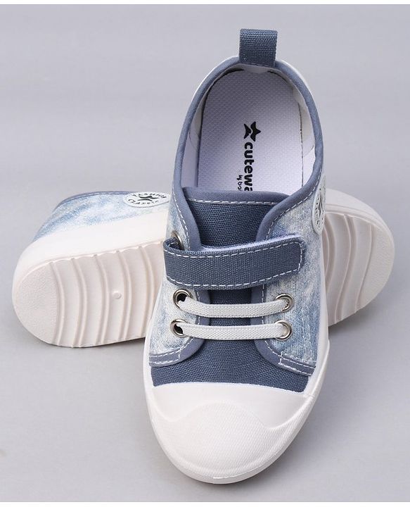 Cute Walk by Babyhug Velcro Closure Casual Shoes - Blue