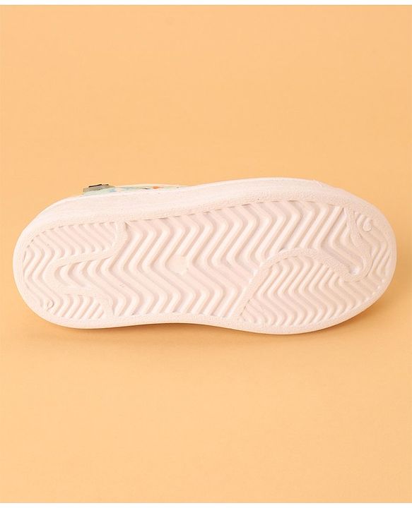 Cute Walk by Babyhug Slip on Casual Shoes with Umbrella Print - Blue