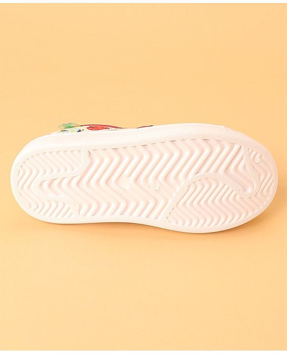Cute Walk by Babyhug Slip On Bugs Printed Casual Shoes - Pink