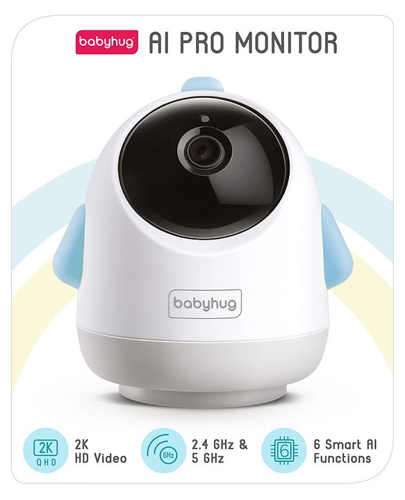Babyhug AI Pro Monitor - Blue