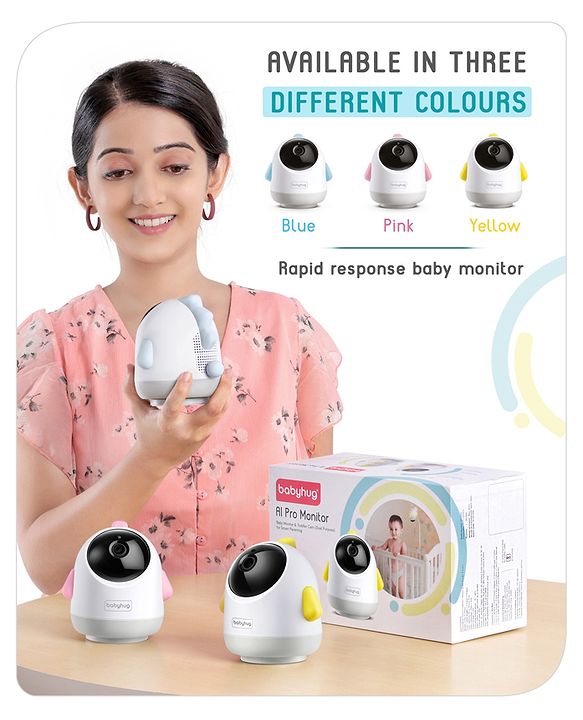 Babyhug AI Pro Monitor - Blue