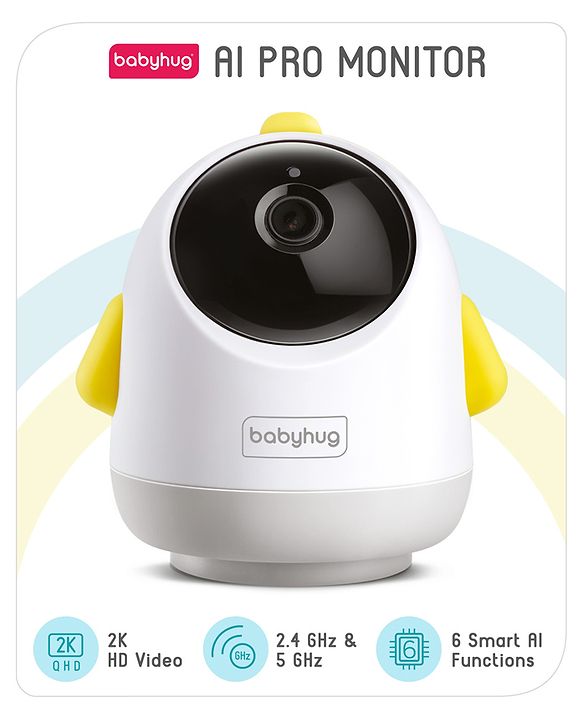 Babyhug AI Pro Monitor - Blue