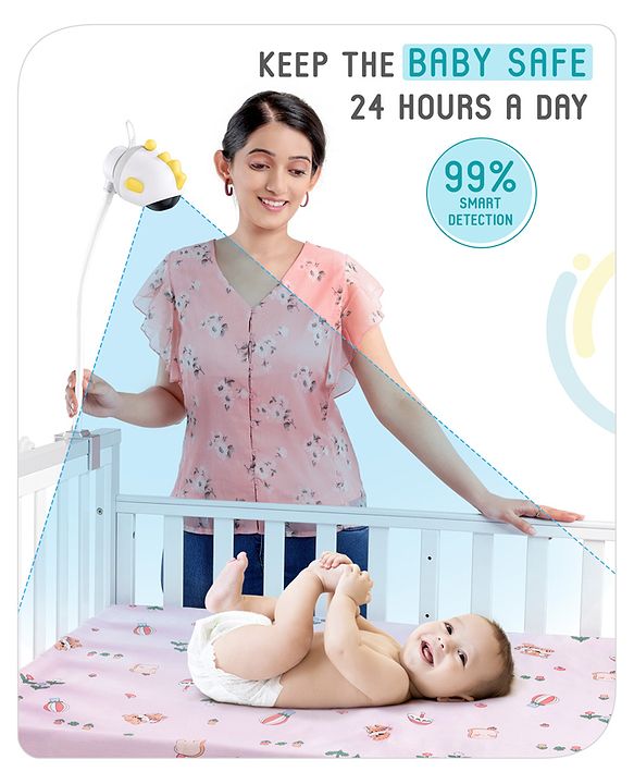 Babyhug AI Pro Monitor - Blue