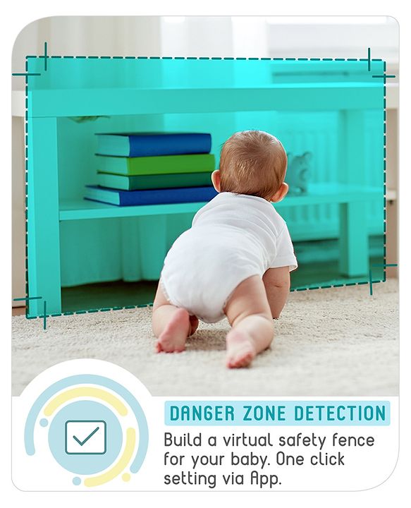 Babyhug AI Pro Monitor - Blue