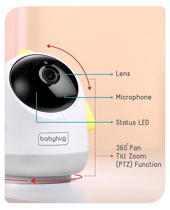 Babyhug AI Pro Monitor - Blue