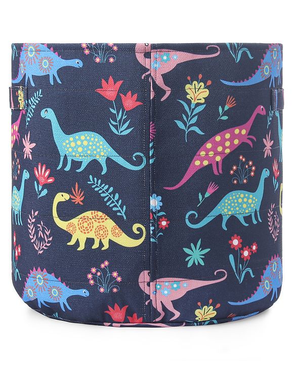 Babyhug Canvas Storage Bag Jungle Print- White
