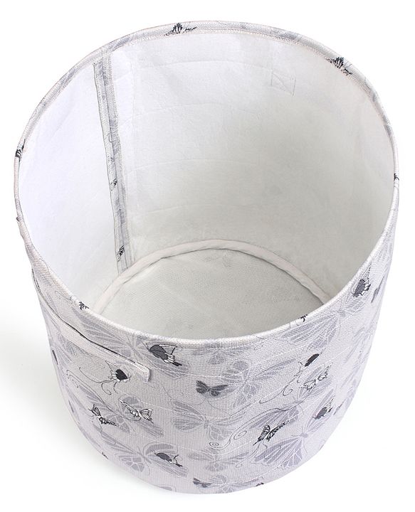 Babyhug Canvas Storage Bag Jungle Print- White