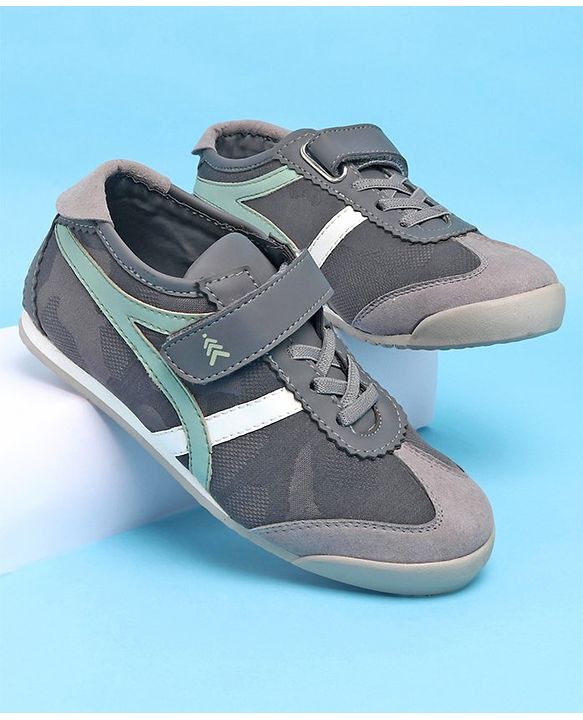 Pine Kids Velcro Closure Casual Shoes - Black