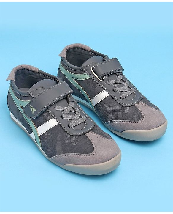 Pine Kids Velcro Closure Casual Shoes - Black