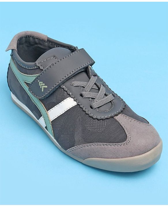 Pine Kids Velcro Closure Casual Shoes - Black