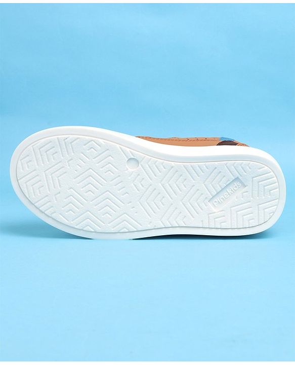 Pine Kids Velcro Closure Casual Shoes  - White