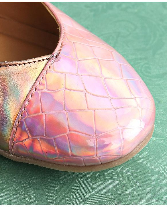 Pine Kids Slip On Textured Bellies - Pink