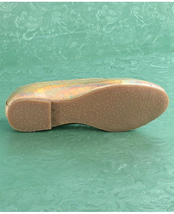 Pine Kids Slip On Textured Bellies - Golden