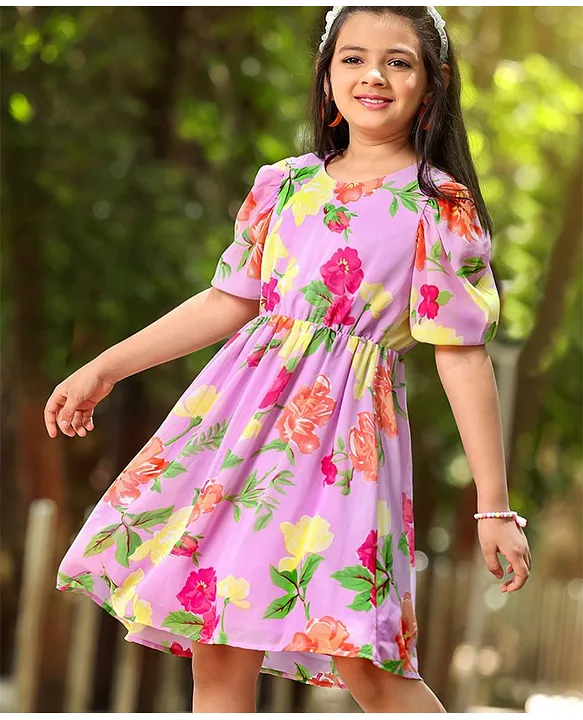 Sleeveless floral printed mid-length dress (More colours) – Sofiq