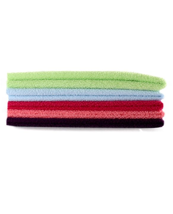Babyhug Smart Dry Bed Protector Mat Super Saver Pack of 5 Small - Multicolour