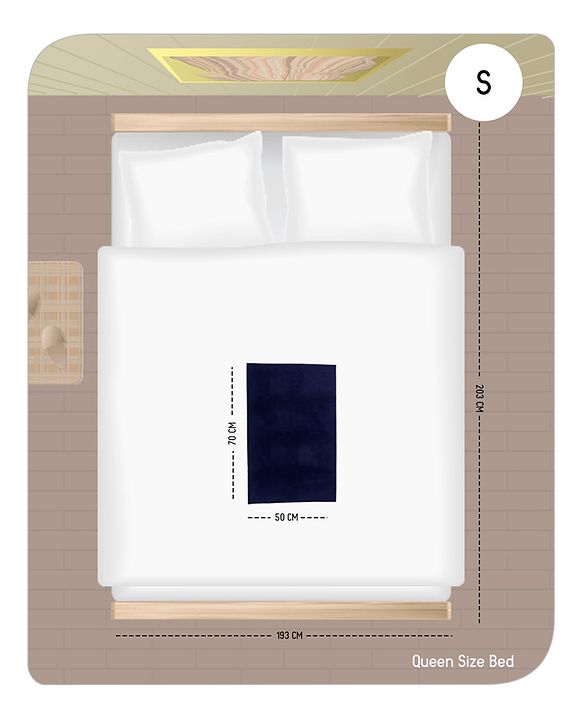 Babyhug Smart Dry Bed Protector Mat Super Saver Pack of 5 Small - Multicolour