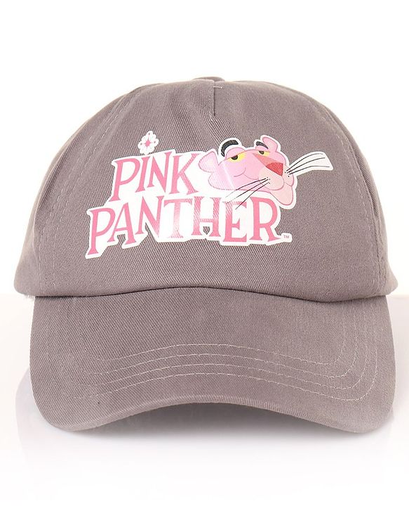 Babyhug Cotton  Pink Panther By Babyhug Print Summer Cap Blue - Diameter 56 cm
