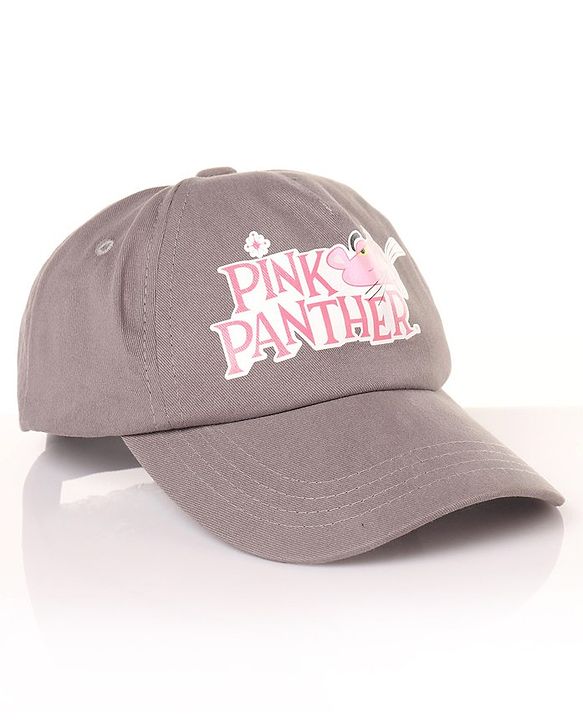 Babyhug Cotton  Pink Panther By Babyhug Print Summer Cap Blue - Diameter 56 cm
