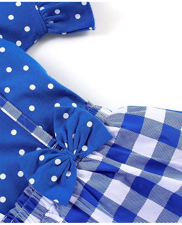 Babyhug Tops and Skirts Girl Half sleeves Back-Buttons