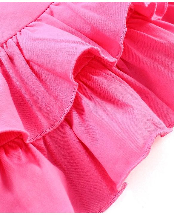 Babyhug Tops and Skirts Girl Half sleeves Back-Buttons