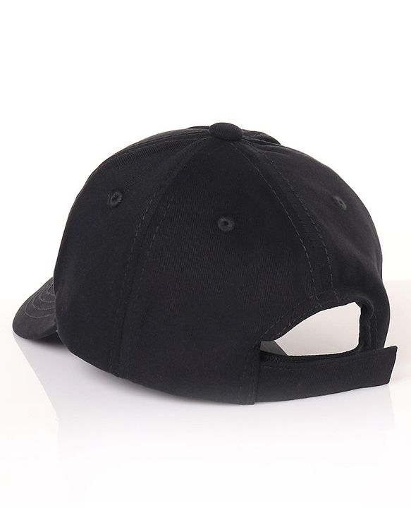 Babyhug Marvel  Captain America Summer Cap Black - Circumference  57 cm