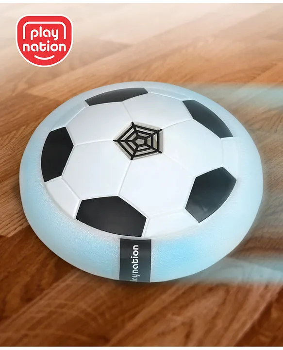 Buy hover ball toy soccer air power football lighted hover ball soccer disk  football- Multi color Online at Low Prices in India 