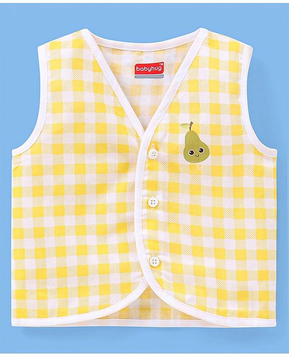 Babyhug Cotton Sleeveless Jhablas Pack Of 5 - Multicolor