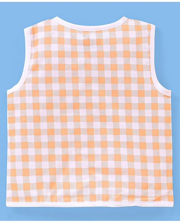 Babyhug Cotton Sleeveless Jhablas Pack Of 5 - Multicolor