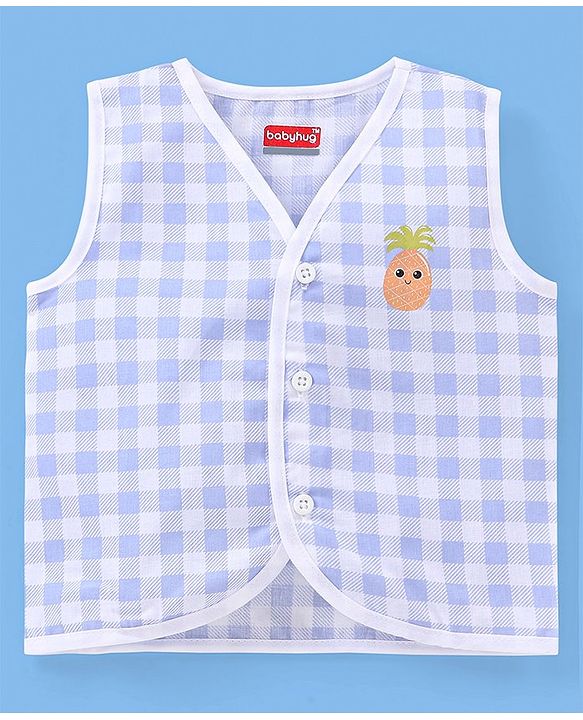 Babyhug Cotton Sleeveless Jhablas Pack Of 5 - Multicolor