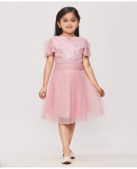 Tiny girl 2024 party dress