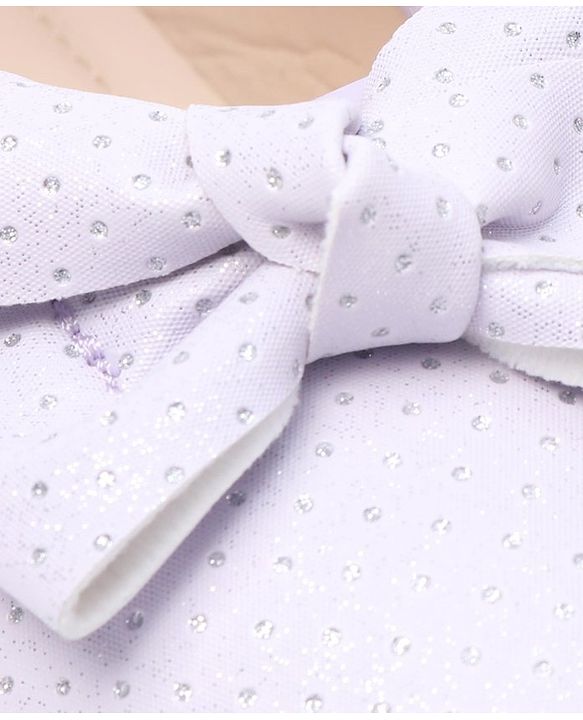 Cute Walk by Babyhug Bellies with Velcro Closure & Bow Applique - Purple