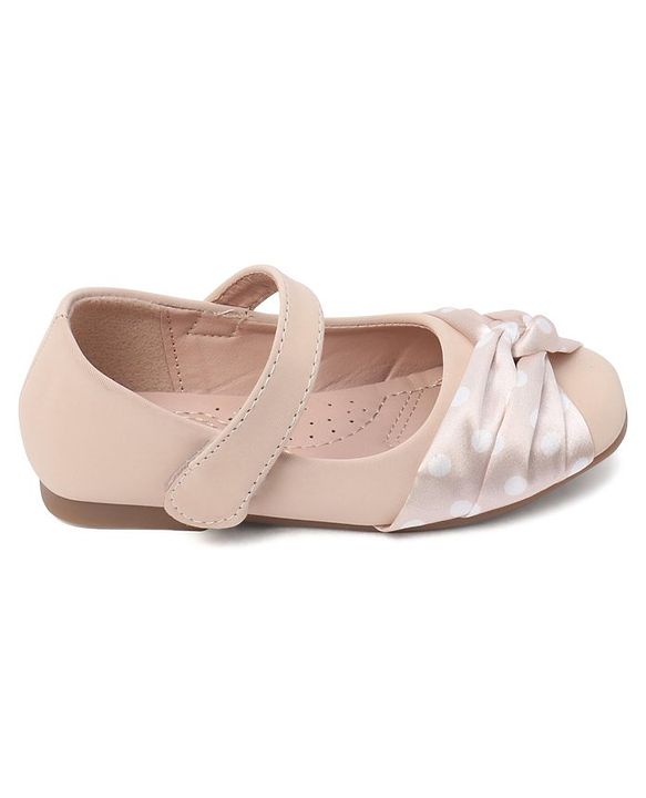 Cute Walk by Babyhug Bellies with Velcro Closure with Applique - Beige