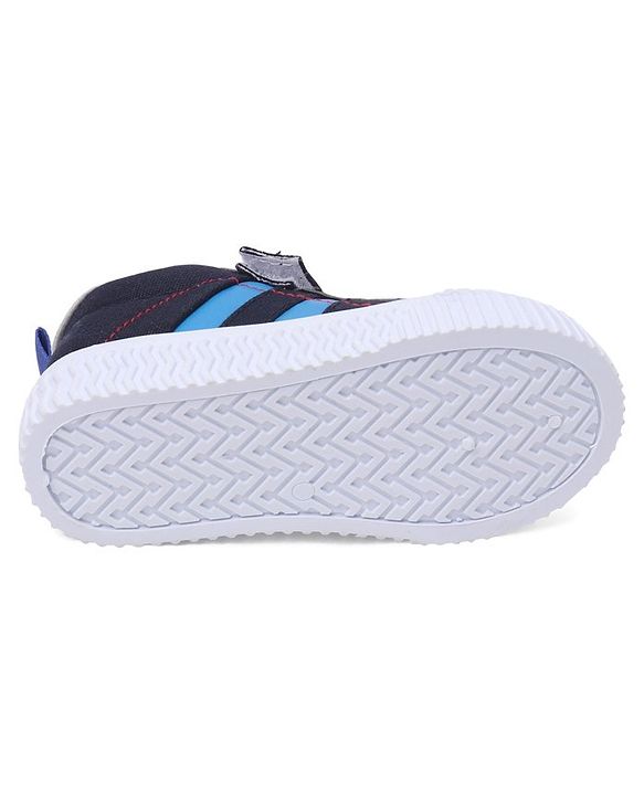 Cute Walk by Babyhug Casual Shoes with Velcro Closure Solid Colour - Blue