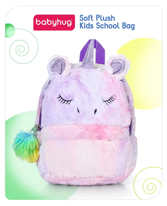 BubbleTrouble.in Kids Cute Unicorn Plush Shoulder Bag Girl Children Handbag  birthday gift (Multicolor, Pack of 1)