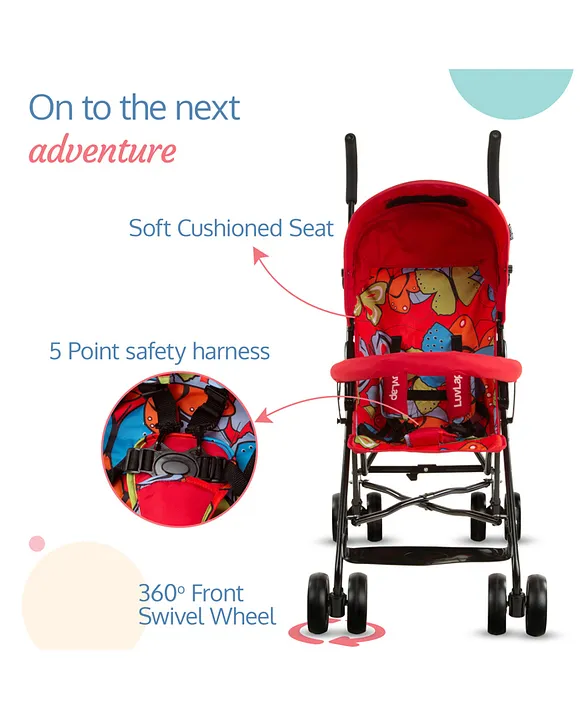 Firstcry luvlap stroller best sale