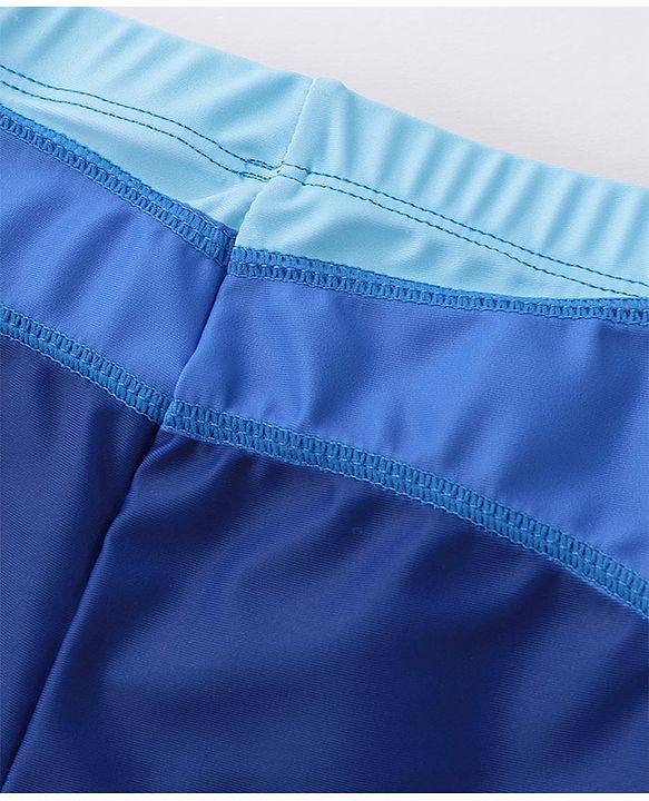 Pine Active Solid Color Swimming Trunk - Blue