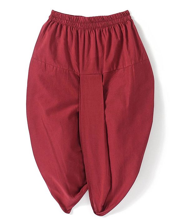 Babyhug 100% Cambric Full Sleeve Printed Kurta With Dhoti Set - Purple