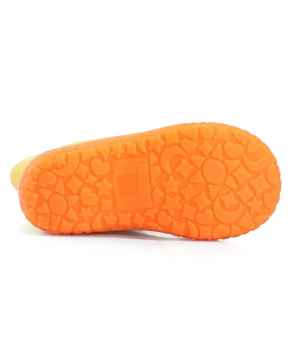 Cute Walk by Babyhug Duck Appliqued Slip On Gumboots - Yellow