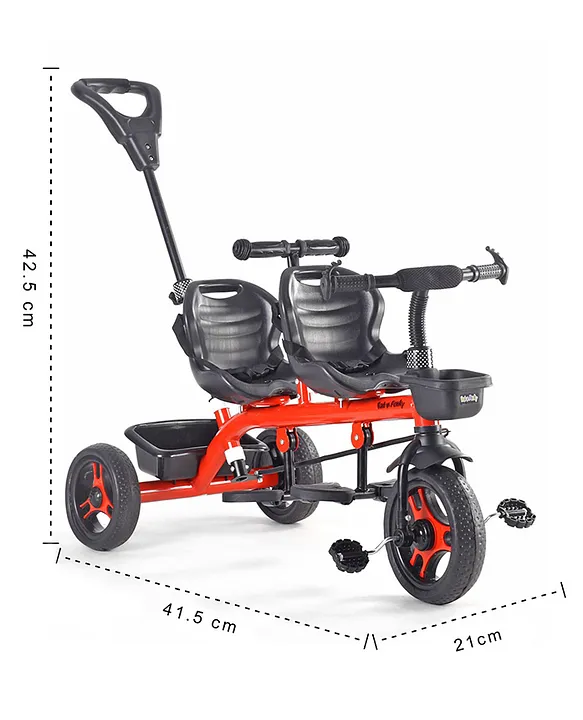 Double seater tricycle best sale