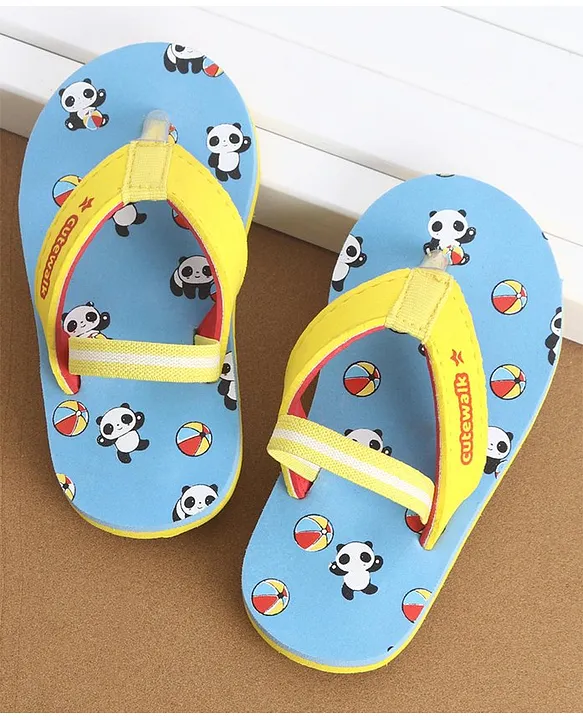 Panda hotsell flip flops