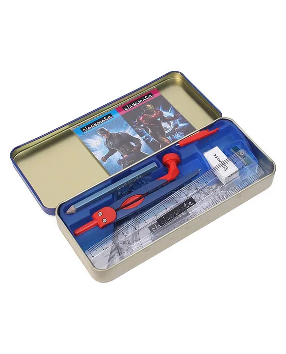 Buy Classmate Archimedes Geometry Box | Die- Cast Compass | Mechanical  Pencil | Double sided tray Online at Best Prices in India - JioMart.