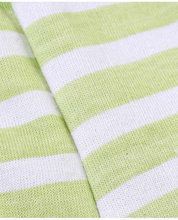 Babyhug 100% Cotton Animal Printed Trunk Pack of 3 - White Blue & Green